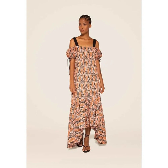 Agua Bendita Dresses & Skirts - Agua Bendita GIRASOL HERBÁCEA ATARDECER MAXI DRESS